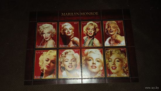 Серия блоков ДЕВУШКИ ИСКУССТВО КАРТИНЫ MNH