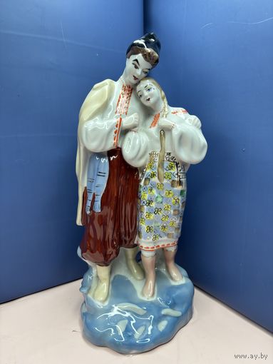 Статуэтка винтажная Майская ночь, Полонский ЗХК, СССР