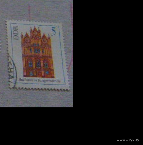 ГДР 1969 Знаменитых Зданий Архитектура