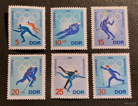 ГДР 1968 Спорт