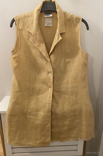 Жилет крутой, Laura Ashley, 100% лён