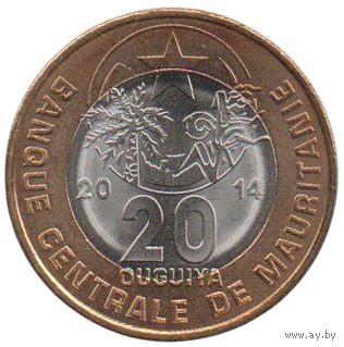 ИСЛАМСКАЯ РЕСПУБЛИКА МАВРИТАНИЯ. 20 УГИЙ 2014. UNC