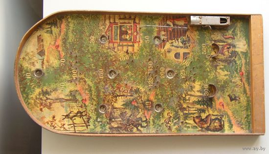 Детский бильярд времен СССР 1960-70-е года