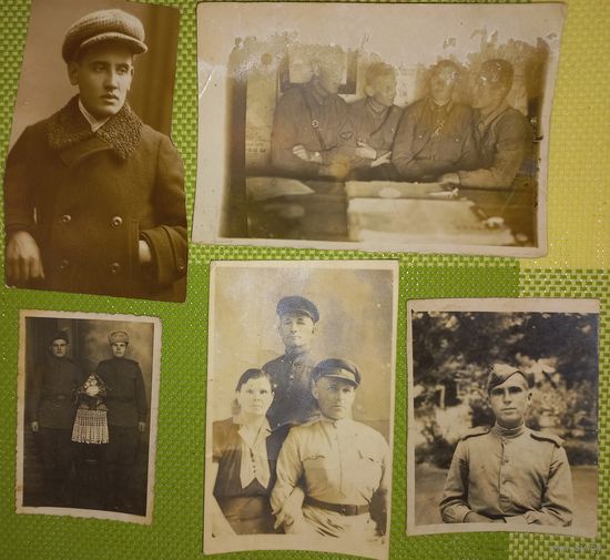 РККА,5 фото  в коллекцию1937-45(A 22)