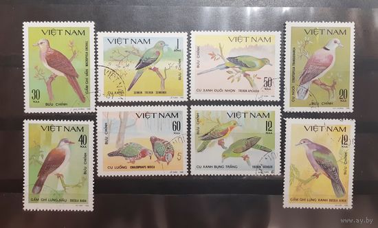Вьетнам. 1980 год. Фауна. Птицы. Голуби (432)