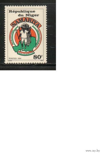 Нигер-1984 (Мих.875) ** , Патриотизм (одиночка)