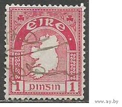Ирландия. Карта страны. 1922г. Mi#41.