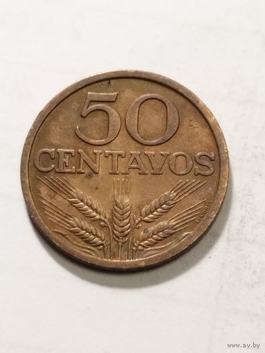 Португалия 50 сентаво 1972