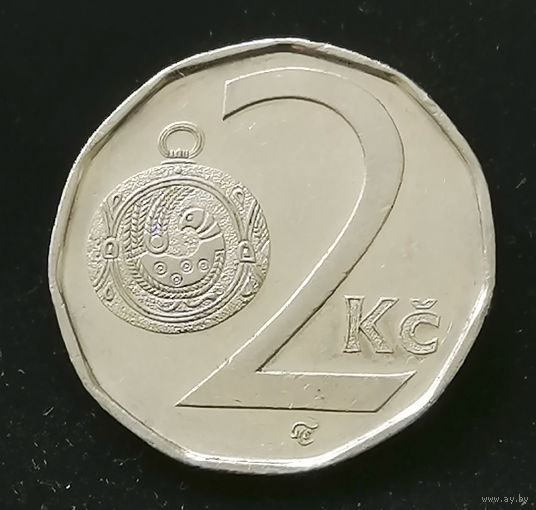 2 кроны 2002 Чехия #01