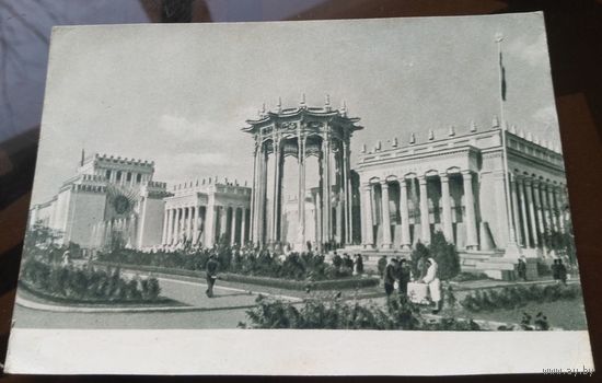 1955 год Москва ВСХВ Павильон Дальнего Востока