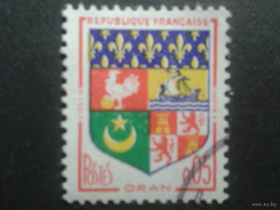 Франция 1960 герб Орана
