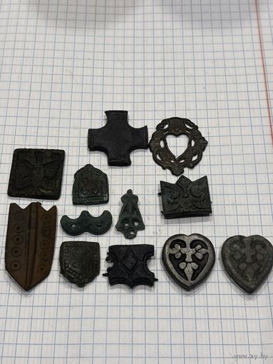 Накладки старые, с рубля три дня