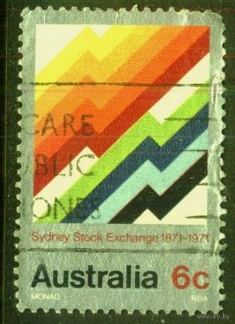 Австралия - 1971 [Mi. 465] Гашеная (AU11)