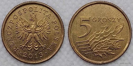 5 грошей 2013 XF Польша