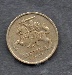 Литва. 10 центов 1997