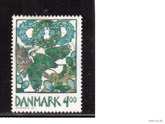 Дания-1999, (Мих.1207) гаш., Искусство,