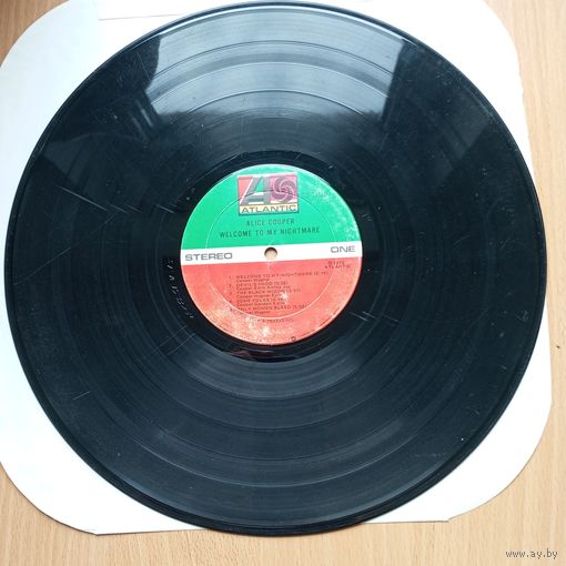Alice Cooper - Welcome to my Nightmare - Atlantic, USA - 1975 г. - без конверта