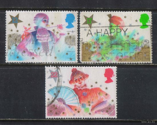 Великобритания 1985 EII Рождество #1051-3