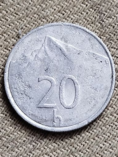 Распродажа - 20 геллеров 1993г.,Словацкая Республика