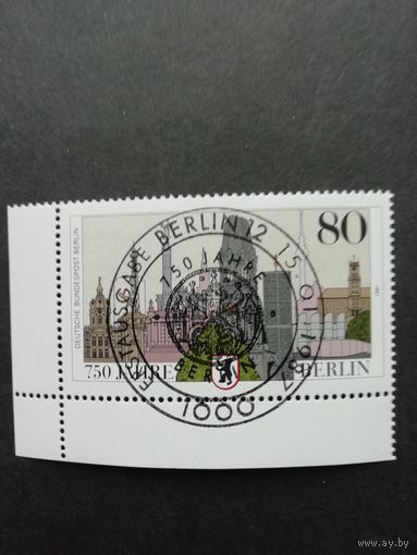 Западный Берлин 1987 Марка "750 лет образования Берлина" (гашеная с клеем) Mi.776 каталог 2.00 евро