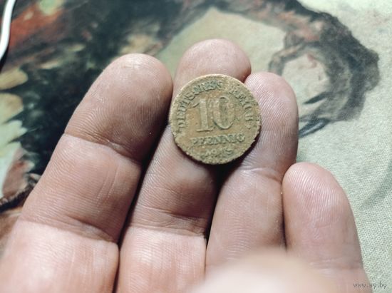 Германия 10 пфеннигов 1916 г.