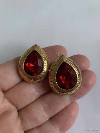 Sara Coventry клипсы винтаж