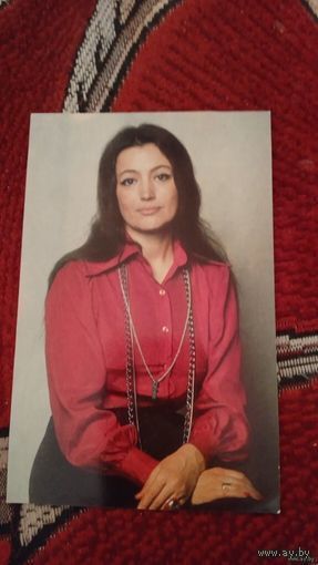 Актриса Ангелая Шенгелая.Заслуженная артистка Грузинской ССР