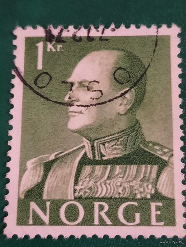 Норвегия 1959. Король Олаф V