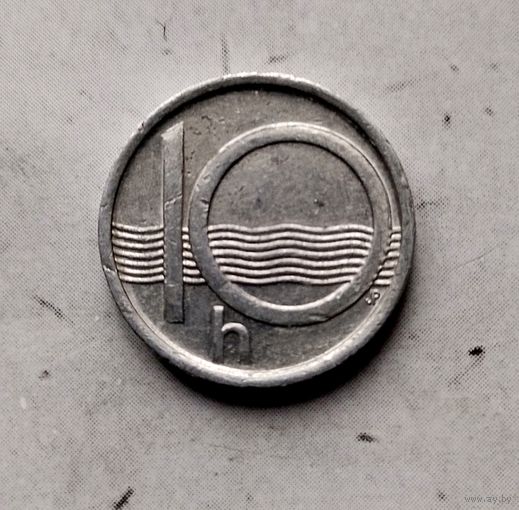 10 геллеров 1999 года Чехия.