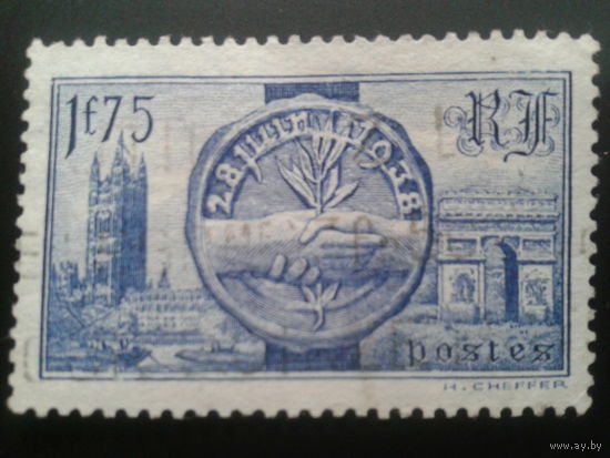 Франция 1938 визит короля Англии Георга 6