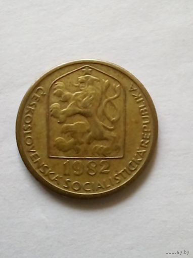 Чехословакия.20 геллеров.1982 г.