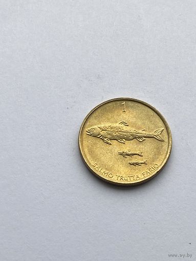 1 толар, 2001 г., Словения