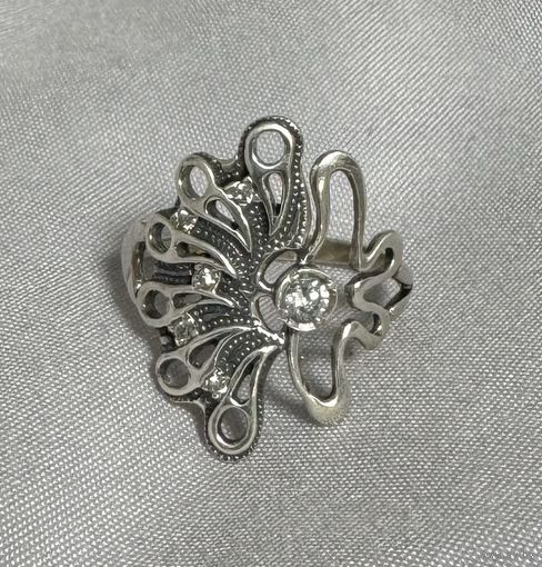 Кольцо серебряное 925 пробы. 6