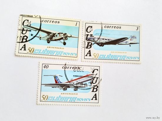 Куба   1979 3 м   самолеты