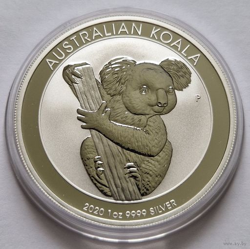 Австралия 2020 серебро (1 oz) "Коала"