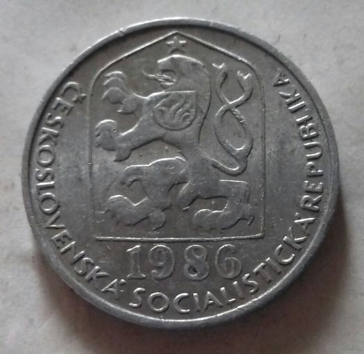 10 геллеров, Чехословакия 1986 г.