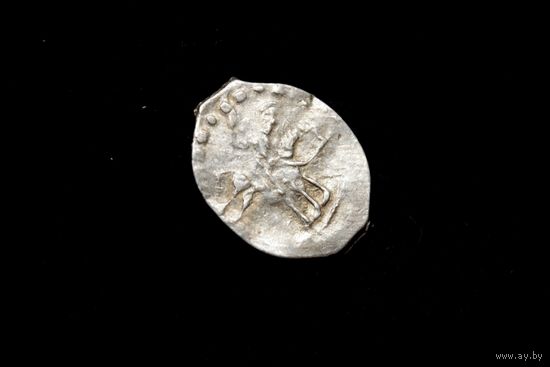 Копейка 1535-1547 г. Новгород (Древняя Русь), Иван Грозный. Сохран!