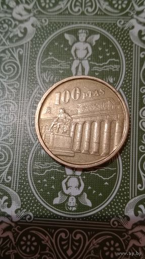 Испания 100 песет 1994 национальный музей