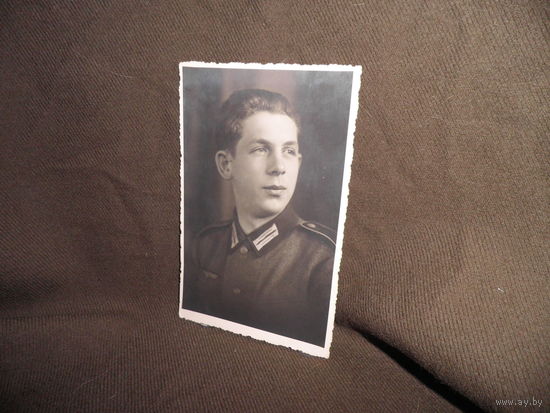 Почтовая карточка военная фотография WW2.Рядовой.(лот 03)С рубля.