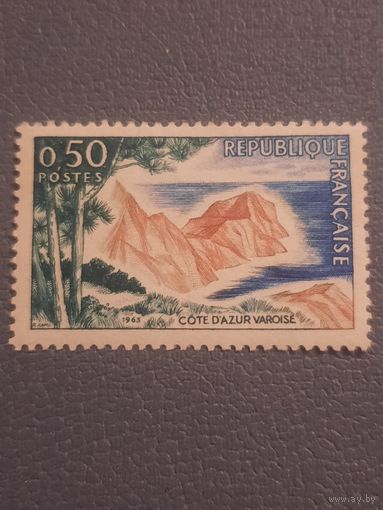 Франция 1963. Заповедники. Горы. Cote Dazur Varoise