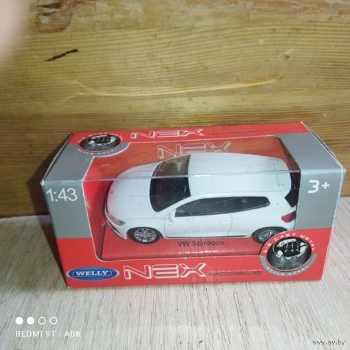 Volkswagen Scirocco.1/43.