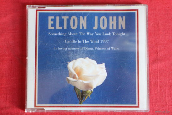 Elton John - Something About The Way You Look Tonight / Candle In The Wind (1997, Single, CD)