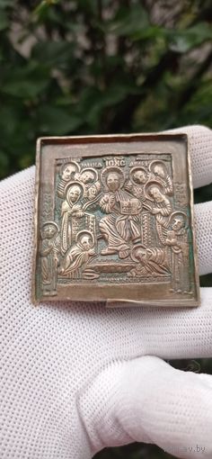 МЕДНОЛИТАЯ ИКОНА  РЕДКИЙ СЮЖЕТ  . Распродажа Коллекции !!! .Экспресс  Аукцион  с рубля без МПЦ и прочего  .Много лотов в продаже .