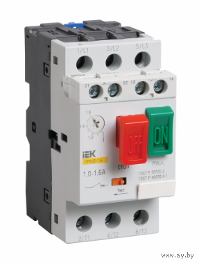 Пускатель ПРК32-18 (ПРК32-25) In=18А(25А) Ir=13-18А(20-25А) Ue 660В IEK
