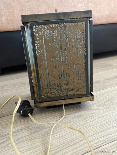 Светильник ночник Огни Москвы.  СССР.