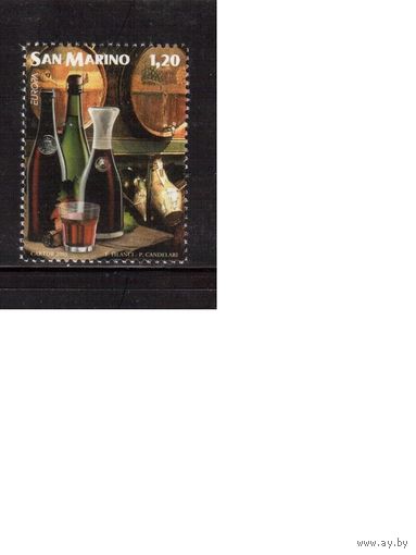 Сан-Марино-2005 (Мих.2195) ,  гаш., ЕВРОПА, Вино