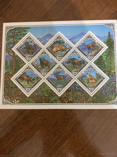 Тува 1995. Фауна. Малый лист
