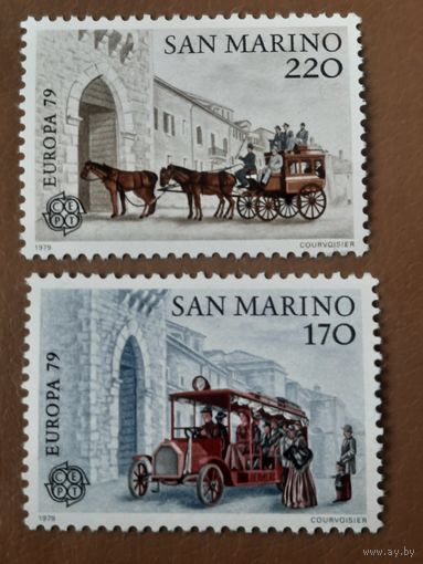 Сан Марино 1979. История почтового транспорта