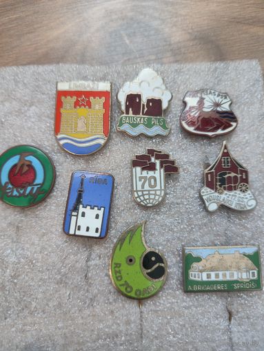 Значки тяжёлые горячая эмаль