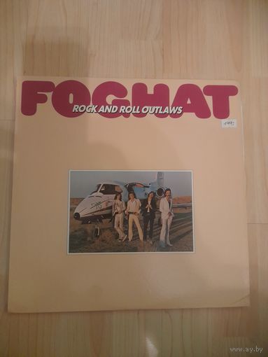 FOGHAT "ROCK AND ROLL OUTLAWS" 1974 LP USA BEARSVILLE  BR6956  NM-